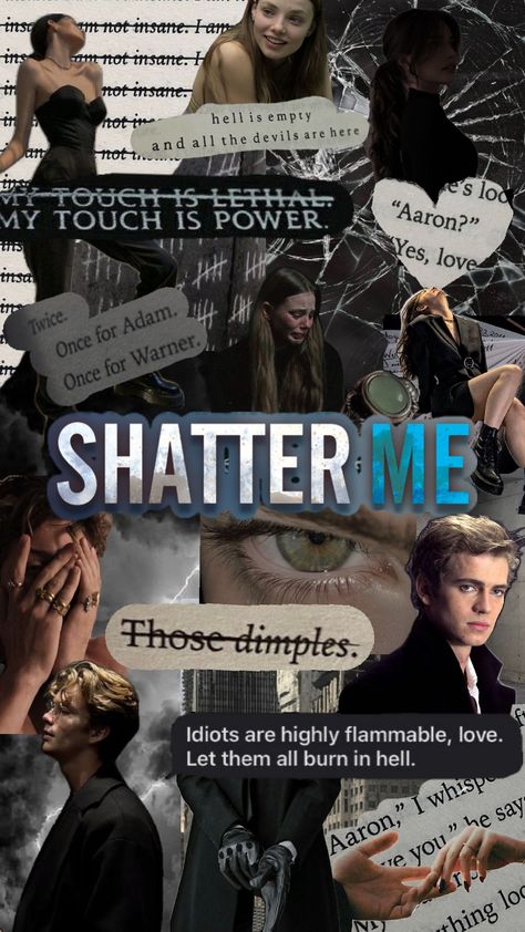 Shatter Me Warner Fanart, Shatter Me Fanart, Shatter Me Warner, Dystopian Romance, Shatter Me Quotes, Romance Series Books, Shatter Me Series, Aaron Warner, Shatter Me