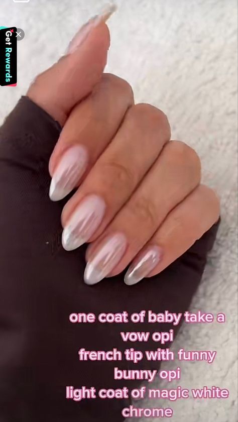 French Tip Nails Funny Bunny, French Tip Funny Bunny, One Coat Funny Bunny, Funny Bunny French Tip, Funny Bunny French Nails, Bunny Nails, Funny Bunny, Beauty Tricks, Funny Bunnies