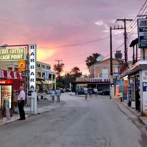 The Bar Strip in Kavos in Corfu Greece Kavos Greece, Kavos Corfu, Japan 80's Aesthetic, Corfu Greece, 80s Aesthetic, Corfu, Greek Islands, Girls Trip, Holiday Outfits