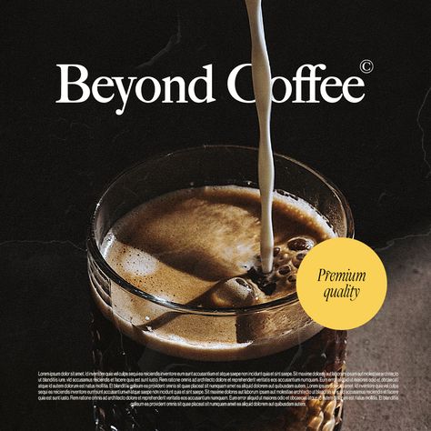 Vintage Poster for Beyond Coffee. Vintage Coffee Design, Coffee Vintage Poster, Coffee Poster Design Graphics, Coffee Photography Instagram, Poster Design Coffee, Coffee Design Ideas, Coffee Graphic Design, Graphic Design Coffee, Coffee Ads