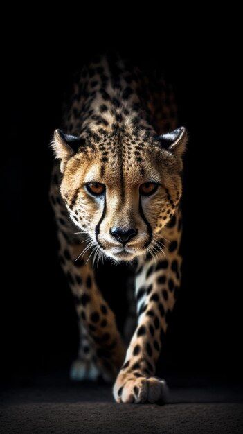 AI Images | Free download Tattoo Cheetah, Leopard Images, Animal Reference Photos, Cheetah Portrait, Cheetah Pictures, Cheetah Photos, Leopard Logo, Cheetah Face, Animals Information