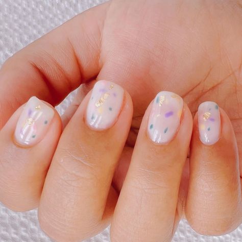 Parry nails on Instagram: “Milk bath nail without dry flower #milkbathnails #shortnaildesigns #gelnails #gelmanicure” Milk Bath Nails, White Short Nails, Short Nail, Dry Flower, Milk Bath, Short Nail Designs, Gel Manicure, Flower Nails, Nail Trends