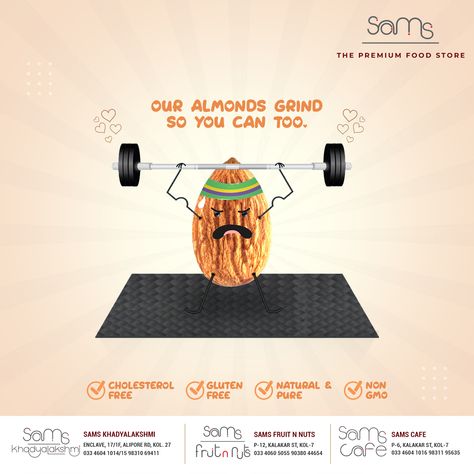 Health With Dry Fruit Almond  | Social Media Dry Fruit Post | Shiv Graphic Designer
#socialmediadryfruitads #sociamediadryfruitcreativeads #socialmdiadryfruitpost #socialmediadryfruitcreativepost #dryfruit #dryfruitads #dryfruitpost #socialmediacreaiveads #socialmediacreativepost #dryfruit #cakeshop #cakeads #shivcreative #shivgraphicdesigner Dry Fruits Social Media Post, Dry Fruits Creative Ads, Cake Social Media Post, Indian Wedding Pictures, Fruit Company, Creative Post, Dublin Airport, Labels Design, Dry Fruit