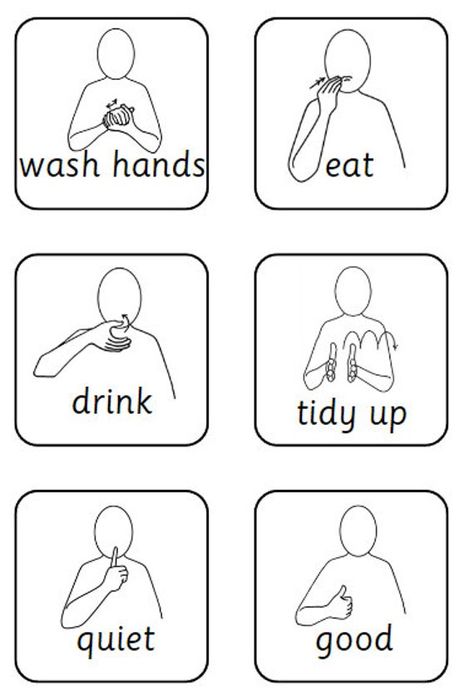 Set of Makaton visual cards great to use on your lanyard and to support SEN/ASD children throughout the school day. Available in a pdf for you to print, laminate and add to your lanyard. This resource will help you with behaviour management and supporting learning in particular to SEN children. To be used alongside Makaton signs. I hope you love this resource as much as I do. Pdf is for your own use only, please do not share or distribute. Makaton Signs British Children, Basic Sign Language For Beginners, Makaton Printables, English Sign Language, Toddler Chart, Makaton Signs, Simple Sign Language, Asl Sign Language Words, Sign Language Chart