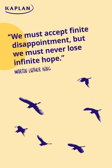 We must accept finite disappointment, but we must never lose infinite hope. Infinate hope is what matters 🙌 don't sotp until you reach your goals. Motivation | Daily Inspiration Quotes | Quotes Aesthetic #SuccessQuotesMotivational #SuccessQuotes Goals Motivation, Quotes To Inspire, Always Believe, Quotes Aesthetic, Reach Your Goals, Motivational Quotes For Success, Hope Is, Daily Inspiration Quotes, Inspiration Quotes