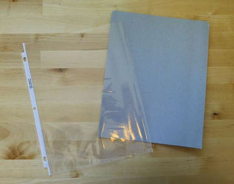 Divide your own page protectors instead of buying more expensive, pre-sectioned ones with a woodburner or tape Postcard Organization, Sheet Protectors, Book Diy, Handmade Envelopes, Page Protectors, Scrapbook Room, Paper Sleeves, Save Room, Coupon Organization