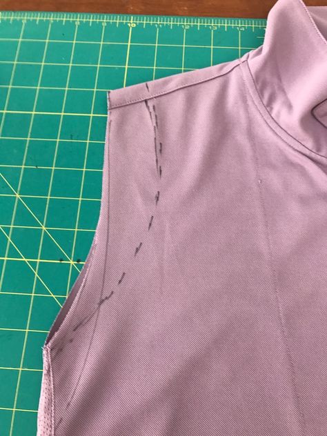 Polo Shirt Upcycle, Polo Shirt Refashion, Altered State, Shirt Hacks, Altered Clothing, Upcycled Projects, Womens Golf Shirts, Upcycle Shirt, Sewing Basket