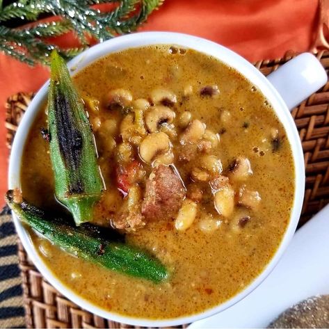 Not Your Mama's Black-Eyed Peas Recipe | Allrecipes New Years Day Meal, Beans Recipes, Soups Recipes, Bean Recipe, Cajun Food, Southern Dishes, Pea Recipes, Salad Sauce, Allrecipes Recipes