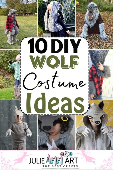 Are you ready to channel your inner wolf this festive season? Following this list of DIY wolf costume ideas will be a beneficial option for you; it’s an easier but unique option to look like the bloody wolf and spread the moaning around. These remarkable costumes suit extremely well for Halloween parties, especially those events associated with animal themes. Adult Wolf Costume, Wolf Dress Up, Big Bad Wolf Diy Costume, Diy Wolf Headdress, Diy Dog Ears Costume, Scary Wolf Costume, Diy Big Bad Wolf Costume Men, Werewolf Costume Kids Diy, Wearwolf Costume For Kids