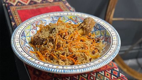 “Known as Afghanistan’s national dish, qabuli palow can be prepared in a variety of ways. Each Afghan region has their own unique take on the famous dish,” says Sam Bagshi, founder of Afghan eateries Watani Sheeryakh and WataniBox in Ilford, East London. Here, Bagshi shares his take on the traditional dish: “The recipe below outlines Basmati Brown Rice, National Dish, White Onion, Chopped Garlic, Brown Rice, East London, Raisin, Middle East, The Recipe