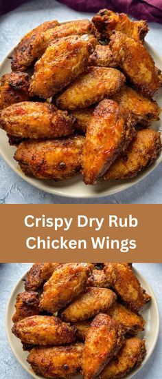 Best Ever Chicken Wings, Coating For Chicken Wings, Chicken Wings And Drumsticks In The Oven, Copycat Chicken Wings, Dry Wings Recipe, Dry Run For Chicken Wings, Wingettes And Drumettes, Dry Rubbed Chicken Wings, Rotisserie Chicken Wings Recipes