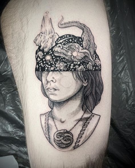 Tattoo Queen, Labyrinth Tattoo, Story Tattoo, Never Ending Story, Epic Tattoo, Ending Story, The Neverending Story, Body Modification, 1 Tattoo