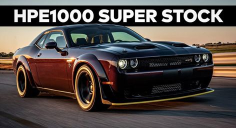 The Dodge Challenger SRT Hellcat Super Stock ordinarily delivers 807 hp. Dodge Challenger Black, Dodge Challenger Scat Pack, Hellcat Engine, Challenger Hellcat, Dodge Challenger Hellcat, Challenger Srt Hellcat, Dodge Challenger Srt Hellcat, Hellcat Challenger, Pimped Out Cars