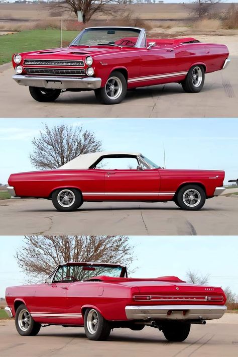 1966 Mercury Comet Cyclone GT Convertible Mercury Comet, Old Muscle Cars, Ford Lincoln Mercury, Lincoln Mercury, Chevy Trucks, Muscle Cars, Lincoln, Chevy, Convertible