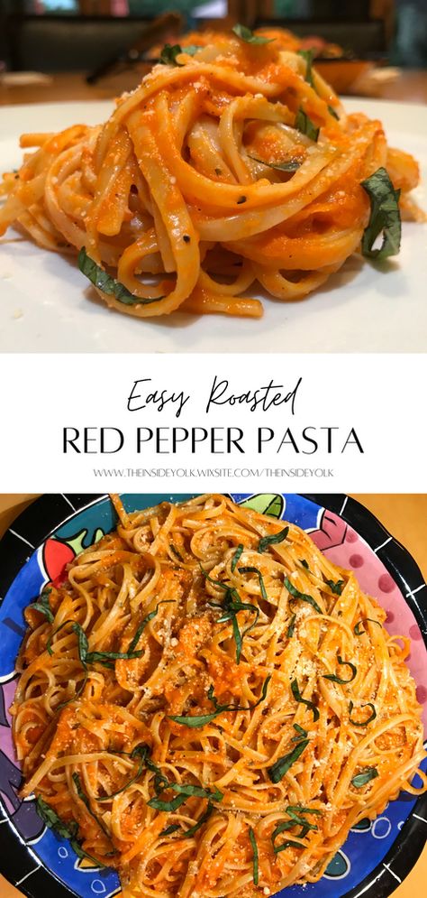 Jarred Red Pepper Recipes, Roasted Red Pepper Chicken Soup, Recipes With Fire Roasted Red Peppers, Roasted Bell Pepper Pasta Sauce, Jar Roasted Red Peppers Recipes, Pasta Primavera Recipes Red Sauce, Fire Roasted Red Peppers Recipes, Recipes Using Jarred Roasted Red Peppers, Roasted Red Bell Pepper Sauce