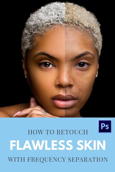 Retouch Skin Flawlessly with Frequency Separation - Easy Photo Editing Photo Retouching Tutorial, Skin Retouching Photoshop, Face Edit, Photoshop Shortcut, Retouching Tutorial, Photoshop Edits, Photoshop Tricks, Photo Fix, Photoshop Video Tutorials