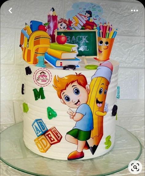 Teacher Cakes, Shirt Cake, Christmas Cake Designs, Chocolate Cake Decoration, School Theme, Creative Birthday Cakes, Crazy Cakes, Food Drinks Dessert, Graduation Cakes