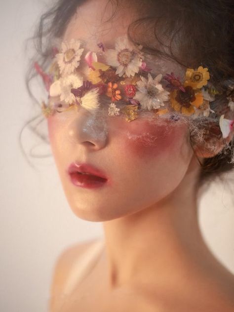 Flower Children, A Flower, A Woman, Makeup, Flowers, Hair, Make Up