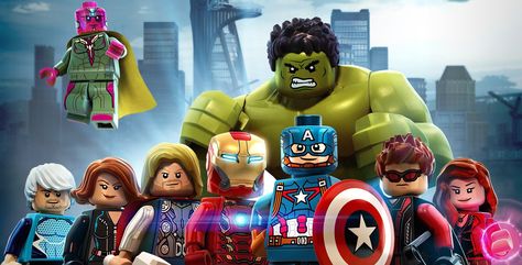 LEGO MARVEL'S AVENGERS Go To Civil War In New Trailer Marvel Avengers Characters, Lego Hacks, Marvel Avengers Bedroom, Avengers Games, Lego Avengers, Avenger Artwork, Marvel Avengers Comics, Avengers Quotes, Avengers Cartoon