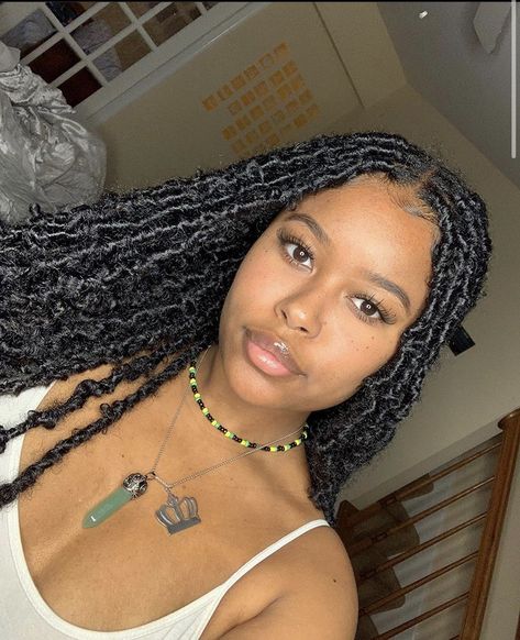 Soft Locs, Butterfly Locs, Faux Locs Hairstyles, Box Braids Hairstyles For Black Women, Hairstyles Braided, Goddess Hairstyles, Box Braids Styling, Girls Hairstyles Braids, African Braids Hairstyles