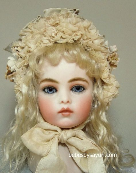 16 inch Bru Jne 6 repro “Ready-to-Dress” doll for sale | Bébés By ... Porcelain Dolls For Sale, Antique Porcelain Dolls, Porcelain Dolls Value, Antique Doll Dress, Guys And Dolls, Victorian Dolls, China Dolls, French Dolls, German Dolls