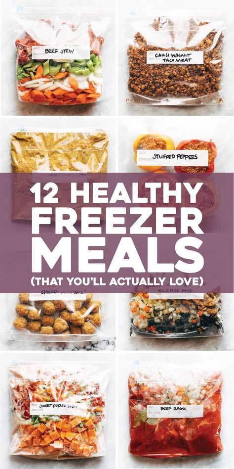 Freezer Dinners, Freezable Meals, Freezer Meal Planning, Make Ahead Freezer Meals, Healthy Freezer Meals, Crock Pot Freezer, Easy Freezer Meals, Freezer Meal Prep, Full Recipes