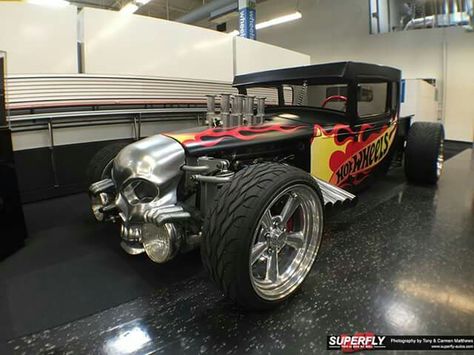 Real Hot Wheels Boneshaker.. Secret Headquarters, Car Outfit, Bone Shaker, Hot Wheels Cars, S Car, The Bone, Drag Racing, Rat Rod, Hot Rod