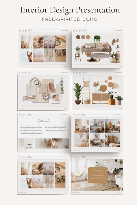 interior design presentation Professional Mood Board, Design Presentation Boards, Interior Design Presentation Layout, Interior Design Presentation Boards, Interior Design Template, Presentation Boards, Interior Design Student, Mood Board Template, Color Mixing Chart