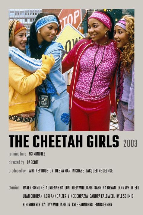 Y2k Movie Poster, Couples Movies, Disney Movie Poster, 2000 Movies, Girls Night Movies, Movie Character Posters, The Cheetah Girls, Movies To Watch Teenagers, Iconic Movie Posters