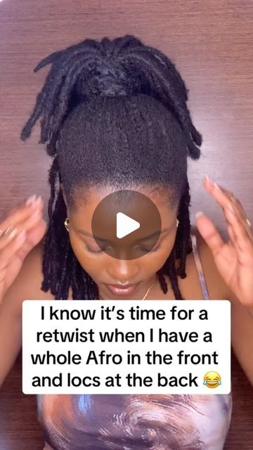 @locstylesforwomen on Instagram: "Volume up 📣📣😂😂 @abbywiththelocs  • • • • • #locstylesforwomen #locupdos #locdhaircommunity #locupdate #locdnotbound #loclife #womenwithlocs #naturalhair #dreadhead #locjourney #naturallocs #locstyles #loccommunity #locs #locd #locbae #locaholics #starterlocs #locdndope #locgang #dreads #locgoddess" Instant Locs Black Women, Loc Styles For Black Women Short, 4c Locs 4c Hair, Locs Hairstyles No Retwist, Black Hair Locks, Female Dreads Hairstyles, Female Dreads, Dreads Styles For Women, Long Dreads