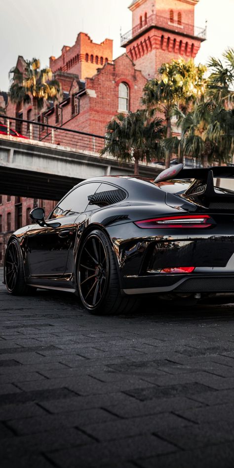 Porsche Wallpaper, Car Obsession, Porsche 991 Gt3, Black Porsche, R35 Gtr, Sports Car Wallpaper, Porsche Sports Car, Bmw Wallpapers, Auto Design