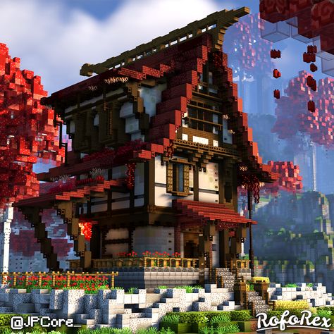 Need Minecraft ideas and inspiration, find it here! Medieval Home Minecraft, Minecraft Square House, Minecraft Village Square, Minecraft Town Square Ideas, Mincraft Bilds, Minecraft Town Square, Minecraft Pasta, Minecraft Medieval Buildings, Minecraft Bases