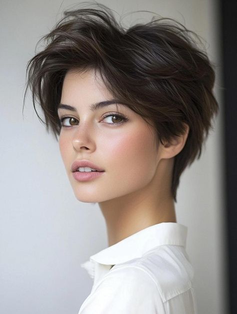 Top Short Haircuts for Oval Faces: Flattering and Stylish Options Short Haircuts For Oval Faces, Haircuts For Oval Faces, Choppy Bobs, Oval Face Shape, 2024 Hairstyles, Graduated Bob Haircuts, Curly Pixie Haircuts, Womens Haircuts Medium, Short Shag Haircuts