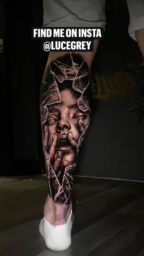 Bag Tattoo Ideas, Tattoo Ideas Money, Calf Sleeve Tattoo, Viking Tattoos For Men, Money Bag Tattoo, Calf Tattoo Men, Bag Tattoo, Bag Drawing, Tattoo Behind Ear