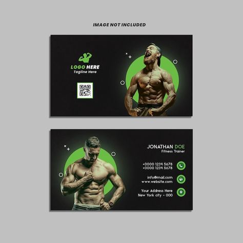 Gym Business Card, Gym Business, Gym Logo, Instagram Layout, Rhinos, Aesthetic Instagram Theme, Visiting Cards, Sport Gym, Fitness Trainer