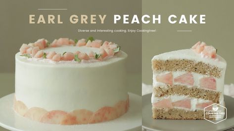 In Cooking Tree, Earl Grey Peach Cake is on the menu, and we'll show you how to make them from scratch. The post Earl Grey Peach Cake Recipe appeared first on Cooking Tree. Peach Cake Recipe, Peach Cake Recipes, Cooking Tree, Buckwheat Cake, Korean Cake, Asmr Youtube, Peach Cake, Salty Cake, Magic Cake