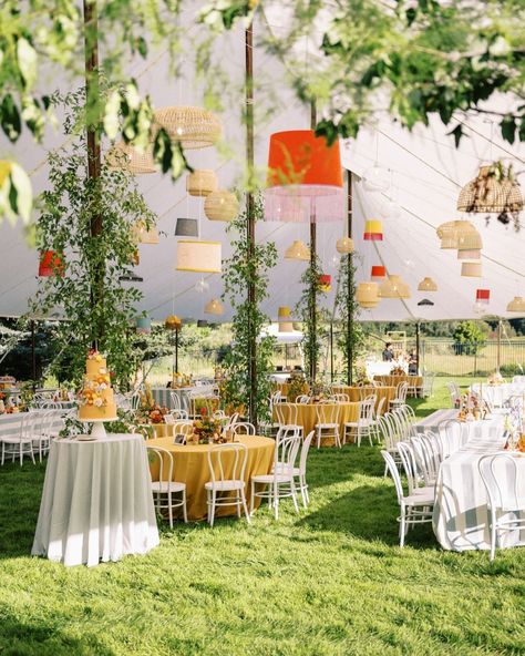 Colorful florals + a tented reception + mountain scenery = the most jaw-dropping wedding. 🪻💍 Go to our link in bio to inquire about a tent for your event.⁠ ⁠ Items pictured:⁠ 💎 Sailcloth tent⁠ 💎 Bentwood Resin Chair in White⁠ 💎 Banquet Tables⁠ ⁠ Vendors: ⁠ Photos @mikkiplatt ⁠ Florals @lafetefloral⁠ Tent and rentals @diamondeventandtent ⁠ Catering @culinarycrafts ⁠ Band @metromusicclub ⁠ Lighting @moonlightutah ⁠ Linens @bbjlatavola ⁠ Cake @flourandflourish⁠ ⁠ #colorfulwedding #summerparty #p... Tent Florals Wedding, Backyard Wedding Reception Tent Lighting Ideas, Floral Tent Decorations, Tent Wedding Fall, White Tent Wedding Reception Backyard, Sailcloth Tent Wedding Decor, Colorful Tent Wedding, Tent Wedding Reception Layout, Tent Party Ideas Backyards