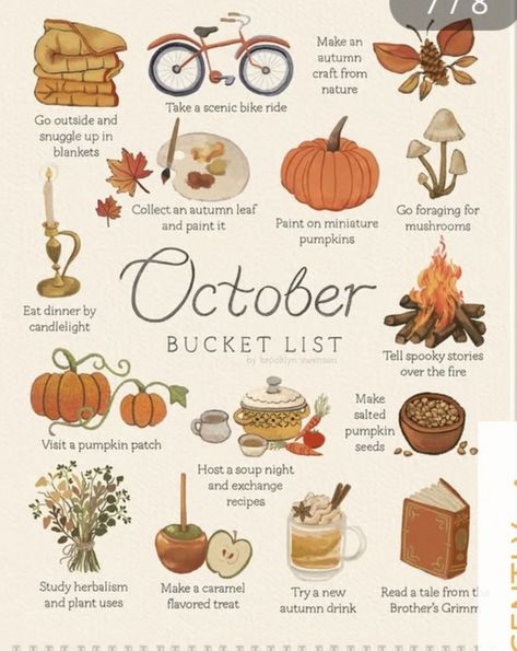 Autumn Bucket List, Herbst Bucket List, Fall Mood Board, Fun Fall Activities, Fall Bucket List, Fall Drinks, Autumn Cozy, Autumn Activities, Autumn Aesthetic