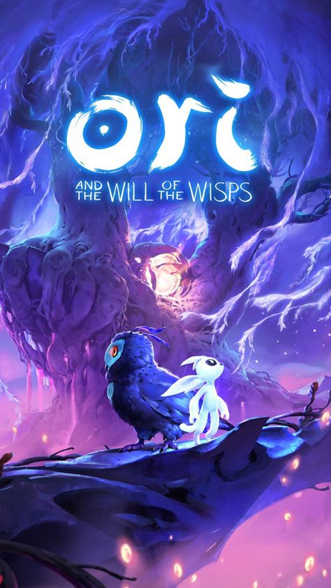 Ori And The Will of The Wisps 2018 Game HD Mobile Wallpaper. Cover Art, Art