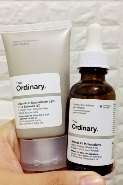 How To Use Retinol, The Ordinary Skincare Guide, Retinol And Vitamin C, Vitamin C Oil, Retinol Oil, The Ordinary Skincare Routine, Dry Skin Care Routine, Oily Skin Care Routine, Vitamin C Benefits