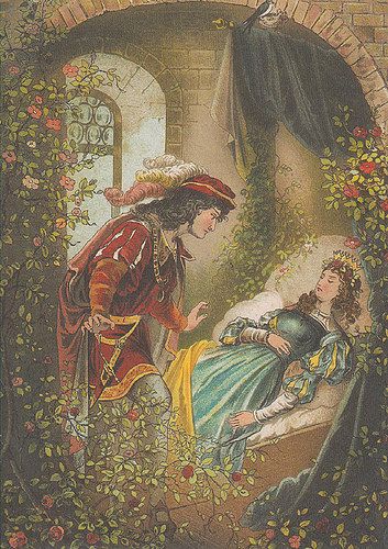 E,Dolleschal | by loretoidas Sleeping Beauty Illustration Vintage, French Mythology, Sleeping Beauty Illustration, Sleeping Beauty Fairy Tale, Fairy Tales Artwork, Justin Davis, Sleeping Beauty Art, Fairy Tale Writing, Brothers Grimm Fairy Tales