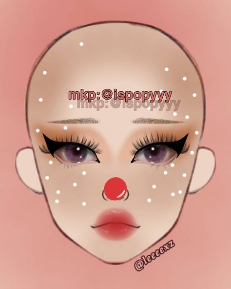 Xmas Make Up Looks, Christmas Makeup Easy, Christmas Make Up Looks, Creative Christmas Makeup Looks, Reindeer Makeup, Xmas Makeup, Christmas Face Painting, Makeup Charts, Christmas Eye Makeup