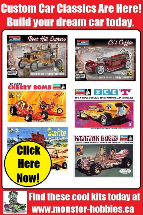 Check out all our show rods and custom cars by following the link on this pin! Model Car Kits, Plastic Model Kits Cars, Car Kits, Show Cars, Classic Hot Rod, Scale Model Kits, Plastic Model Cars, Model Cars Kits, Plastic Model Kit