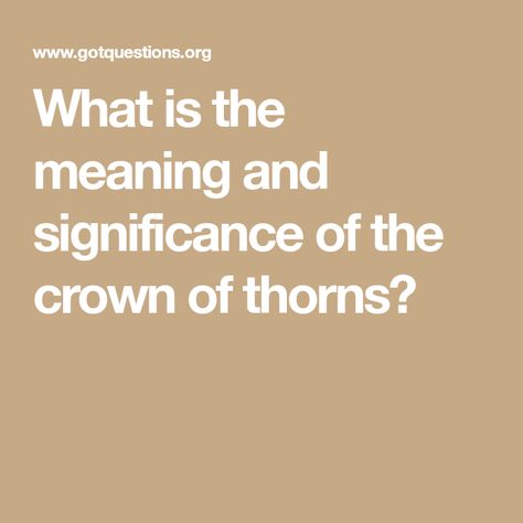 Crown Meaning, Crown Of Thrones, Crown Of Thorns Tattoo, Thorn Jewelry, Plant Symbolism, Crown Of Thorns Plant, Thorn Tattoo, Thorn Ring, Jesus Crown