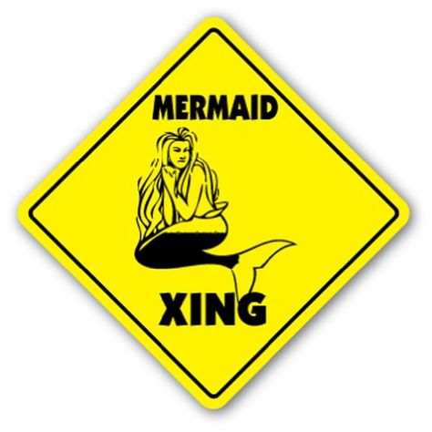 >>> More info could be found at the image url. Note: It's an affiliate link to Amazon Mermaid Sign, Pirate Fairy, Crossing Sign, Red Fish, Outdoor Signs, Street Signs, New Sign, Diamond Shape, Round Corner