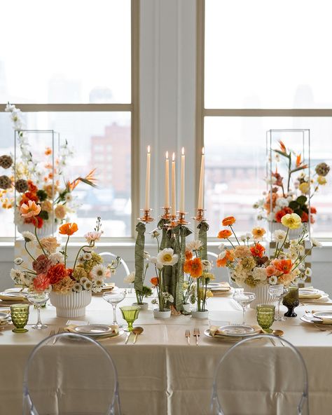 “A playful dance of textures and colors—bold orange blooms, soft pastels, and sculptural greens come together in an unexpected harmony. Where nature meets creativity, beauty blossoms. #FloralArtistry #WeddingFlorals #CreativeDesign #BotanicalBeauty” Planning/Design: @TRUELOVECOORDINATINGANDDESIGN Photographer: @MCBRIDE.PHOTOGRAPHY Videographer: @TAYLORDFILMCO_KC Floral: @HEARTANDSOULFLORAL Rentals: @SUPPLYEVENT @GOODSTUFFCHINA Dress Shop: @THEWHITEROOMMPLS Designer: @THELAWBRIDAL HMU: ... Botanical Beauty, Come Together, Soft Pastel, Bold Colors, Floral Wedding, Creative Design, Dress Shop, Blossom, Pastel