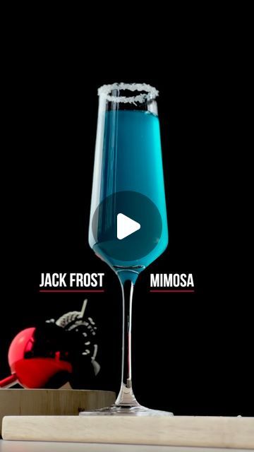 Rens Hogeweg | The Cocktail Lifestyle on Instagram: "🍹❄️ Dive into Winter’s Embrace with the Jack Frost Mimosa: A Frosty Fusion of Blue Curacao, Prosecco, and Shimmering Magic! 🥂✨

Recipe:
- 1 oz / 30 ml Blue Curaçao
- 1 oz / 30m ml pineapple juice
- Prosecco to top off

Fun Fact:
The blue hue of the Jack Frost Mimosa is not just for show; it’s a nod to the icy magic of winter. Blue curacao, with its citrusy profile and vibrant color, transforms this cocktail into a visual masterpiece. Here’s to toasting to winter’s whimsy with every sparkling sip! ❄️🍹

#cocktail #cocktails #bar #drinks #bartender #drink #mixology #gin #cocktailbar #drinkstagram #mixologist #cocktailsofinstagram #happyhour #alcohol #bartenderlife #party #cheers #vodka #barman #jackfrost #rum #cocktailtime #cocktailporn Sleigh Bells, Cocktails Bar, Winter Blue, Vodka Drinks, Blue Curacao, Sleigh Bell, The Jack, Christmas 2023, Jack Frost