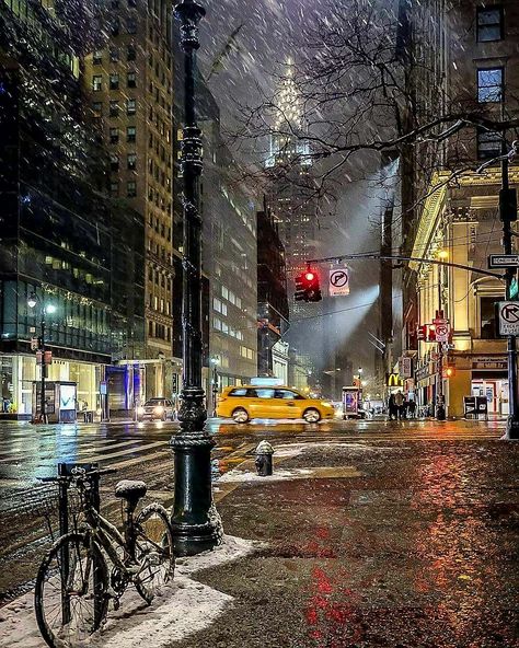 winter in ny ♥️ Tall Buildings, 강아지 그림, 42nd Street, Manhattan Nyc, Ellis Island, Nyc Life, New York Life, City Vibe, City That Never Sleeps