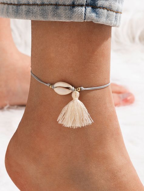 Tassel Anklet, Tassel Decor, Outfits Curvy, Charm Anklet, Outfits For Work, Outfit 2022, Chubby Fashion, Plus Size Spring, Plus Size Outfit