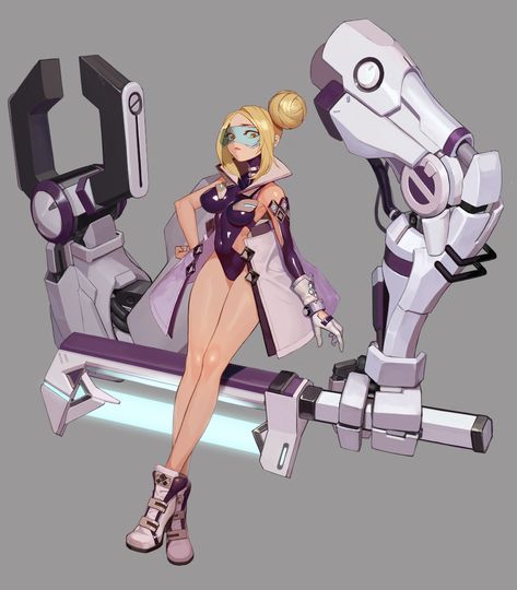 ArtStation - With mecha arms, Taimin Yoo Four Arm Character Design, Four Arms, Owl House, Character Design Inspiration, Character Inspiration, Sci Fi, Character Design, Design Inspiration, Entertainment